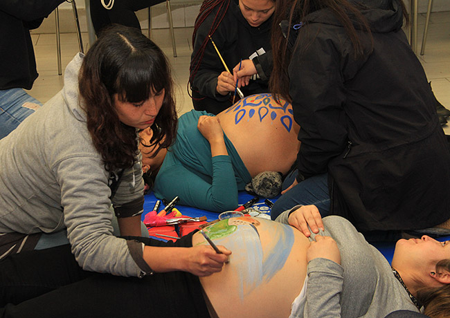 Participaron usuarias embarazadas del CESFAM Dr. Aníbal Ariztía