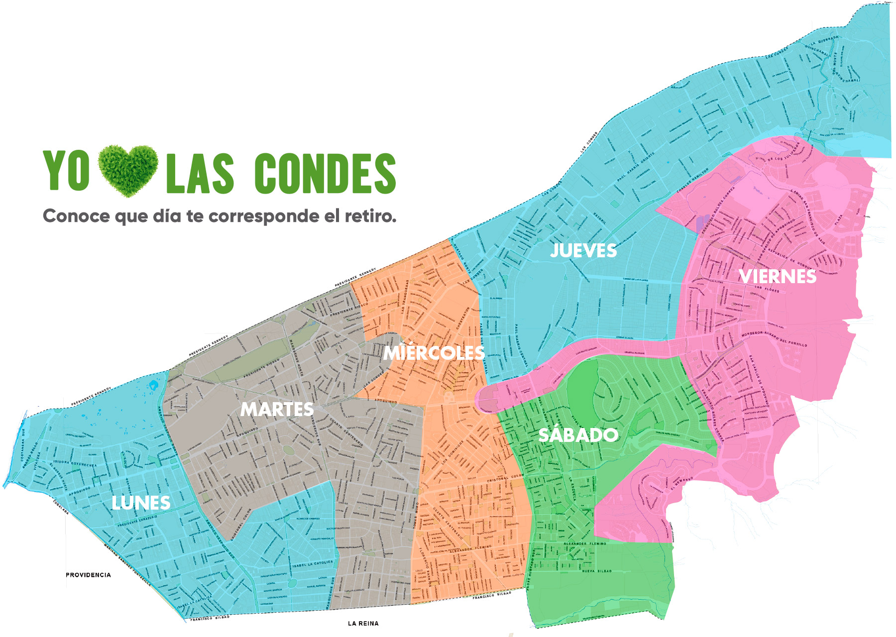 Mapa Sectores